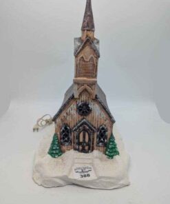 Ceramic illuminating church