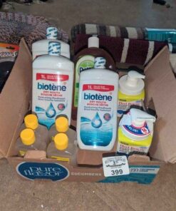 Dry mouth mouthwash, Heel Rescue, corn husker's lotion & assorted personal care prod.