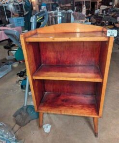 Open faced wooden cabinet