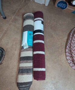 Dawson & For Living striped throw mats
