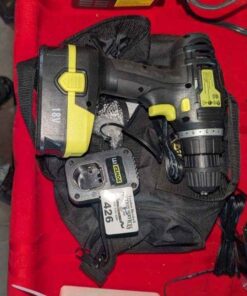 Power it 18 v cordless drill with battery and charger