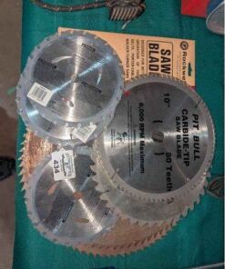 Rockwell beaver, Pit bull and assorted circular saw blades