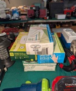 Vinyl, latex free, Nitrile disposable gloves