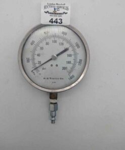 H.O Trerice co Pressure gage