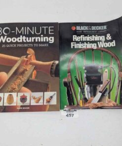 Wood finishing and project guide books