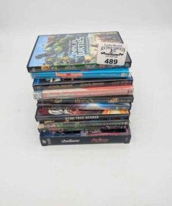 Ninja Turtles, Star Wars, Avengers, Hugo, Peter Pan & assorted DVDs