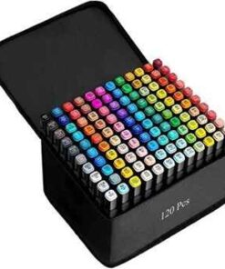 120 piece dual tip marker set