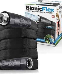 Bionic flex 100 foot collapsible water hose ( our box is plain white )