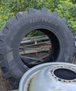BKT 710/70R38 TIRE - 65% Rubber Left