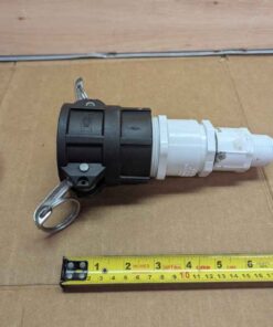 Pvc quick coupler - measures 2.5 in ID