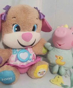 Girls learning toys