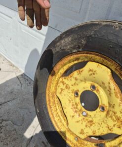 5.00 -15 implement tire on 4 bolt rim
