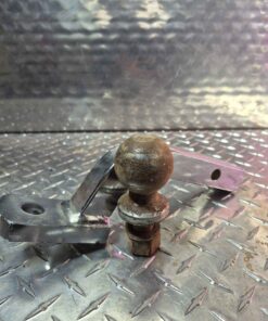Trailer hitch receiver and ball