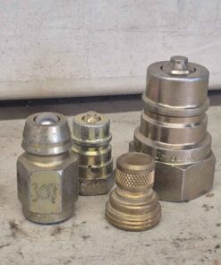 Assorted male hydraulic quick couplers
