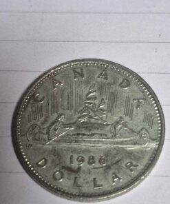 1986 Canadian dollar... very good condition