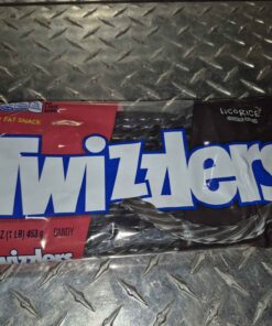 1 lb big black Twizzlers