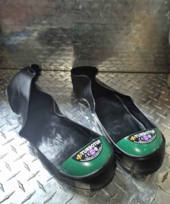 Slip on pair of steel toes... Turn your regular shoes into safety footwear