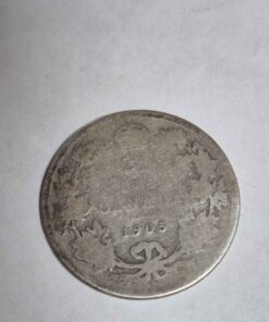 1905 Canadian silver 10 cent piece