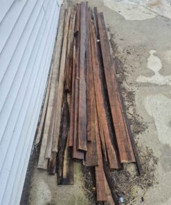Assorted lengths of black walnut up to 8 feet long and longer