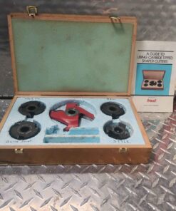 Freud shaper blade set with wooden case