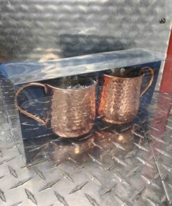 Qty 2 copper mugs