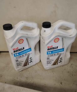 Rotella T 15W40 motor oil 5 litre jug