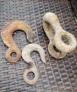 Extreme duty clevis and two extreme duty hooks