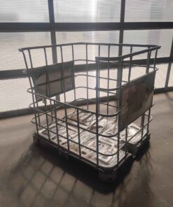 Large metal tote