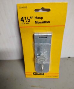 Stanley 4 - 1/2 inch hasp