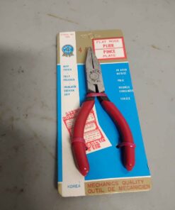 4-in flat pliers packaged
