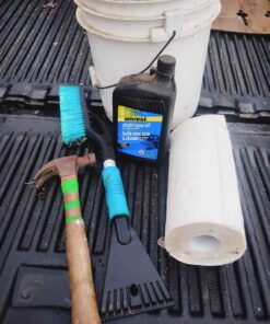 Oil hammer etc in pail Job lot