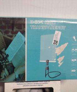 3-in-1 high transparency magnifier