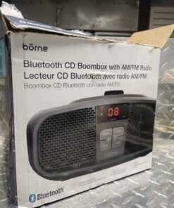 Bluetooth CD boombox appears to work