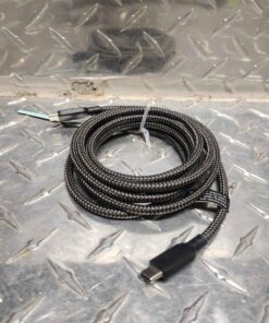 Braided charging cable