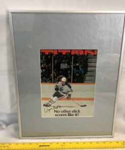 Framed Advertisement - Wayne Gretzky