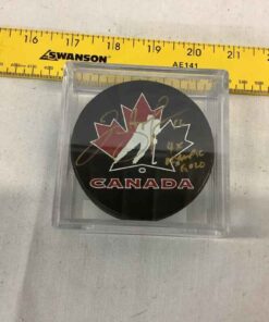 Autographed Hockey Puck - Jayne Hefford