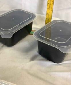 Metal Meal Prep Containers with Plastic Lids