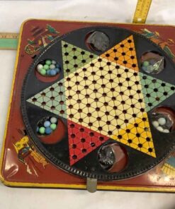 Metal Chinese Checkers Game