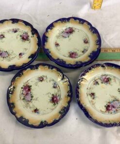Unmarked Nippon 7” Plates (8)