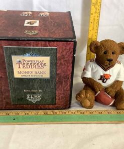 Powerplay Teddys Coin Bank - BC Lions