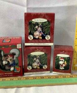 Disney Mickey Mouse/Snoopy Christmas Ornaments