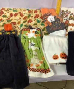 Fall/Halloween Towels and Placemats