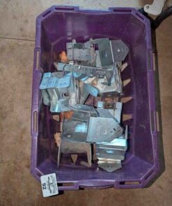 Steel post caps, etc