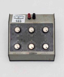 Heathkit Decade Resistance Substitution box