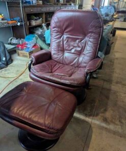 Swivel rocker with matching ottoman
