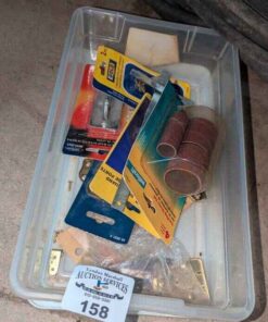 Door Guards, Sanding sleeves, barrel bolts, etc