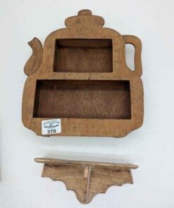 Tea pot shaped shelf & wall shelf