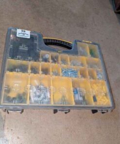 Stanley Compartmental portable organizer and contents