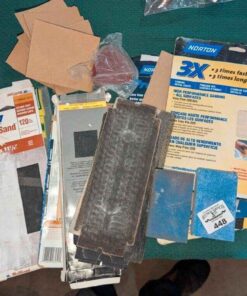 Assorted sand paper