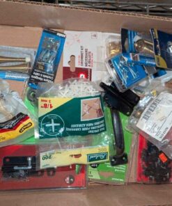 Door stops grommet kit, tile spacers, barrel bolts, door pull, etc